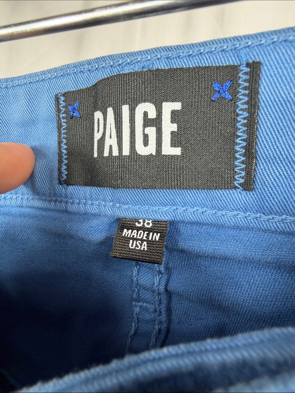 Paige Jeans Federal in Blue. - Picture 7 of 12